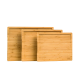 Wooden Cutting Board Set - 3 Pcs With Stand